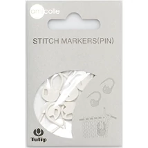 Tulip szemjelölő tulipános, tasakban, fehér