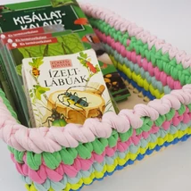  Téglalap 18 x 25 cm-es horgolható faalap