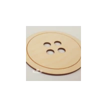 Körbehorgolható óriás gomb faalap