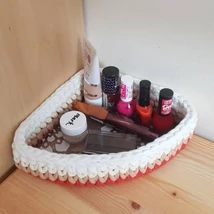  negyed kör horgolható faalap