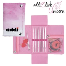 Addi Click Lace Long Unicorn kötőtű szett