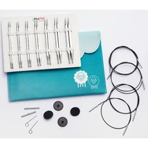 * KnitPro Nova Cubics Metal  Deluxe kötőtűszett * KnitPro Nova Cubics Metal  Deluxe kötőtűszett
