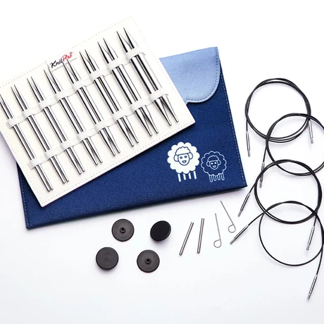 * KnitPro Nova Metal  Deluxe kötőtűszett