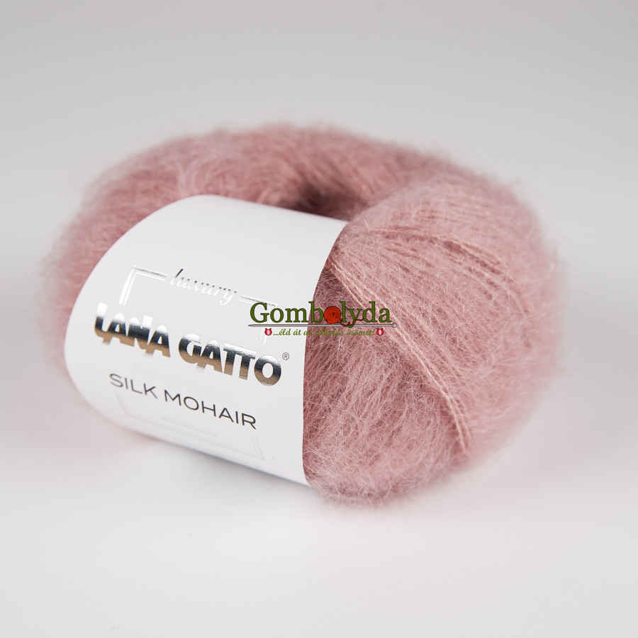 Filato Mohair Seta Lana Gatto - 2 Gomitoli Luxury 75% Mohair 25% Seta